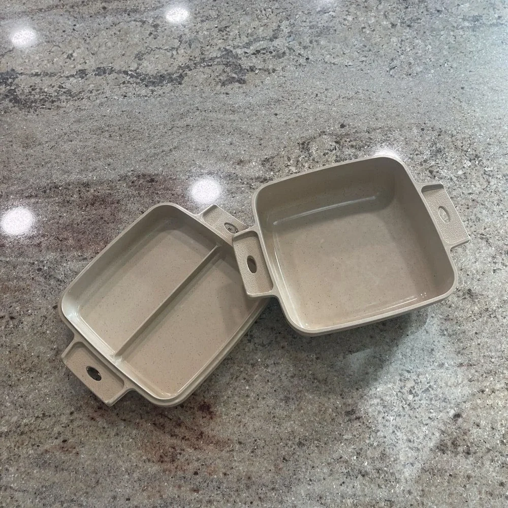 Vintage Littonware Microwave Cookware‎ Set with Lids and Bacon Rack